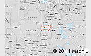 Silver Style Map of ZIP code 33896