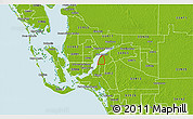 Physical 3D Map of ZIP code 33901