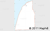Silver Style Simple Map of ZIP code 33901