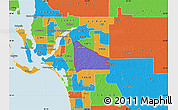 Political Map of ZIP code 33913