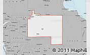 Gray Map of ZIP code 33935