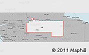 Gray Panoramic Map of ZIP code 33935