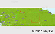 Physical Panoramic Map of ZIP code 33935
