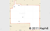 Classic Style Simple Map of ZIP code 33935