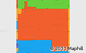 Political Simple Map of ZIP code 33935