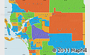Political Map of ZIP code 33936