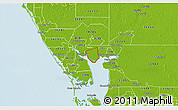 Physical 3D Map of ZIP code 33948