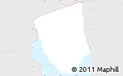 Silver Style Simple Map of ZIP code 33948