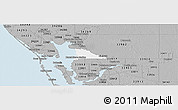 Gray Panoramic Map of ZIP code 33955