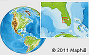 Physical Location Map of ZIP code 33982