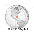 Outline Map of ZIP Code 34102