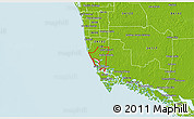 Physical 3D Map of ZIP code 34113