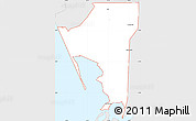 Silver Style Simple Map of ZIP code 34113