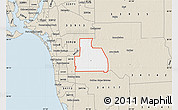 Classic Style Map of ZIP code 34120