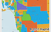 Political Map of ZIP code 34120