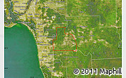 Satellite Map of ZIP code 34120