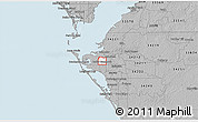 Gray 3D Map of ZIP code 34205