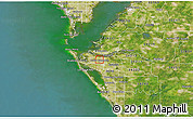 Satellite 3D Map of ZIP code 34205
