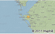 Savanna Style 3D Map of ZIP code 34205