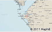 Shaded Relief 3D Map of ZIP code 34205