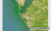 Satellite Map of ZIP code 34205