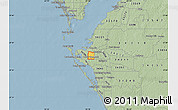 Savanna Style Map of ZIP code 34205