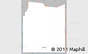 Gray Simple Map of ZIP code 34205