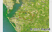 Satellite Map of ZIP code 34219