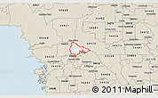 Classic Style 3D Map of ZIP code 34434