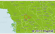 Physical 3D Map of ZIP code 34434