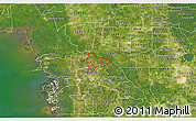 Satellite 3D Map of ZIP code 34434