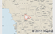 Classic Style Map of ZIP code 34434