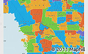 Political Map of ZIP code 34434