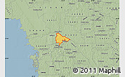 Savanna Style Map of ZIP code 34434