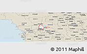 Classic Style Panoramic Map of ZIP code 34434