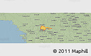 Savanna Style Panoramic Map of ZIP code 34434
