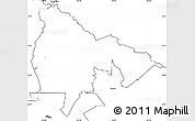 Blank Simple Map of ZIP code 34434