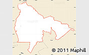 Classic Style Simple Map of ZIP code 34434