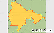 Savanna Style Simple Map of ZIP code 34434