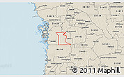 Shaded Relief 3D Map of ZIP code 34446