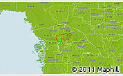Physical 3D Map of ZIP code 34465