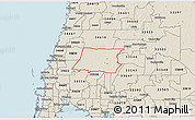 Shaded Relief 3D Map of ZIP code 34639