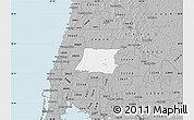 Gray Map of ZIP code 34639