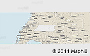 Classic Style Panoramic Map of ZIP code 34639