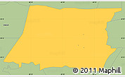 Savanna Style Simple Map of ZIP code 34639