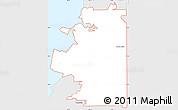 Silver Style Simple Map of ZIP code 34652