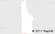 Silver Style Simple Map of ZIP code 34684