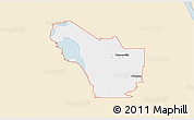 Classic Style 3D Map of ZIP code 34739, single color outside