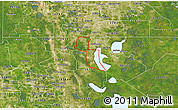 Satellite 3D Map of ZIP code 34746