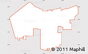 Classic Style Simple Map of ZIP code 34769, cropped outside